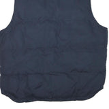 ST JOHNS BAY Mens Navy Blue Puffer Jacket L Polyester Blend Zip Sleeveless