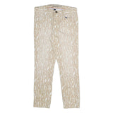 TOMMY HILFIGER Womens Jeans Beige Slim Skinny Denim W31 L26 Casual Cotton Blend