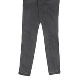 LEVI'S Line 8 Womens Jeans Grey Regular Skinny Denim Raw W29 L32 Classic Fit