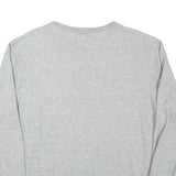 CHAMPION Mens Grey Crew Neck M Sweatshirt Cotton Blend Casual Pullover