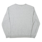 CHAMPION Mens Grey Crew Neck M Sweatshirt Cotton Blend Casual Pullover
