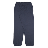 CHAMPION Mens Joggers Navy Blue Relaxed Tapered L W30 L32 Cotton Blend