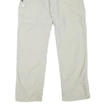 COLUMBIA Womens Regular Beige Polyester Blend Zip Trousers W31 L30 Outdoor