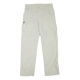 COLUMBIA Womens Regular Beige Polyester Blend Zip Trousers W31 L30 Outdoor