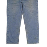 CARHARTT Mens Blue Regular Straight Denim Jeans W38 L34 Classic Workwear Durable