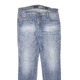 MISS SIXTY Womens Blue Slim Skinny Denim Medium Cotton Blend W30 L29 Zip Jeans