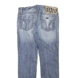 MISS SIXTY Womens Blue Slim Skinny Denim Medium Cotton Blend W30 L29 Zip Jeans