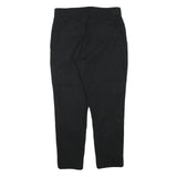 HOLLISTER Womens Cotton Blend Black Slim Trousers W28 L24 Stylish Casual Zip