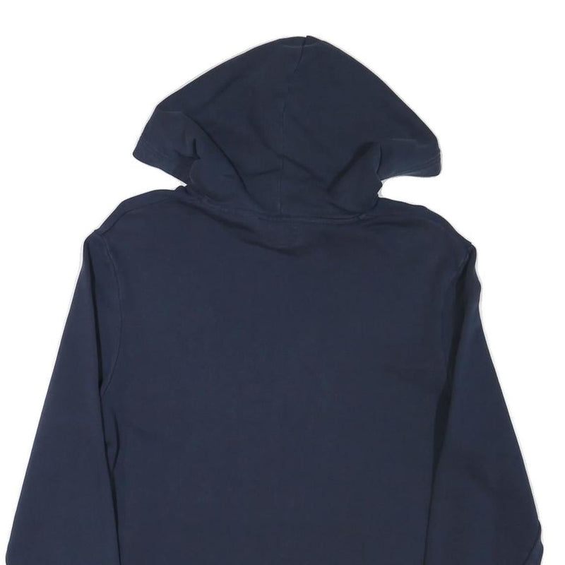 LEVI'S Mens Blue Hoodie M Cotton Blend Pullover Classic Logo Sweatshirt