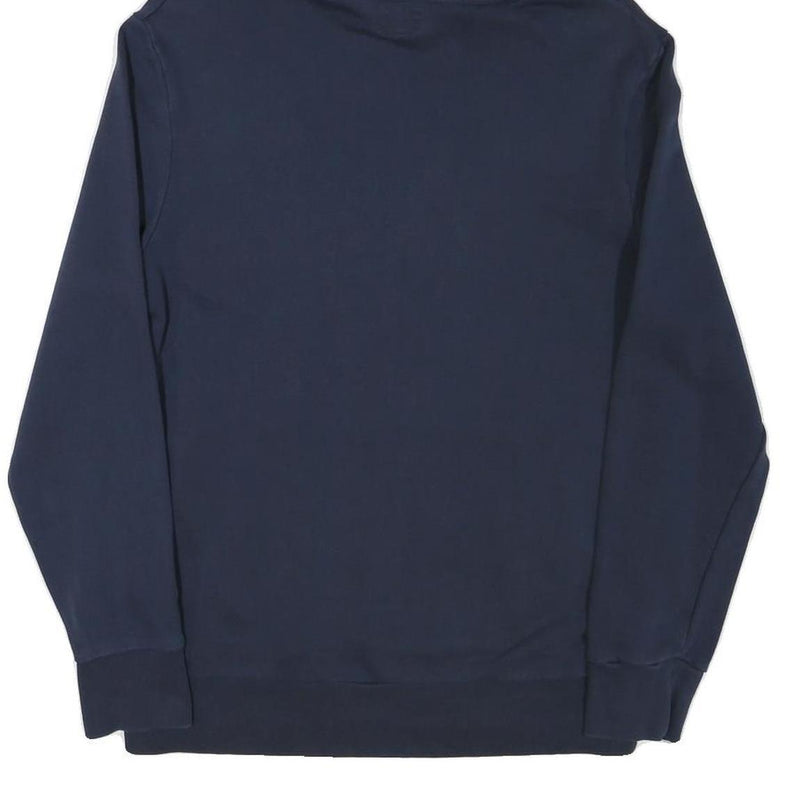LEVI'S Mens Blue Hoodie M Cotton Blend Pullover Classic Logo Sweatshirt