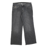 CARHARTT Mens Regular Fit Straight Leg Denim Dark W30 L28 Cotton Blend Zip Jeans