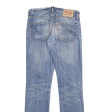 LEVI'S 511 SLIM Mens Jeans Blue Slim Straight Denim Medium W31 L34 Zip Casual