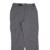 RODEO TECWEAR Lined Womens Grey Polyester Blend Regular Cargo Trousers W26 L30