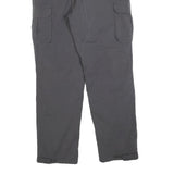 RODEO TECWEAR Lined Womens Grey Polyester Blend Regular Cargo Trousers W26 L30