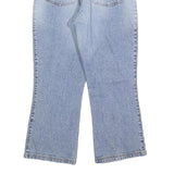 VILA Girls Regular Fit Light Blue Denim Jeans W26 L26 Embroidered Floral Design