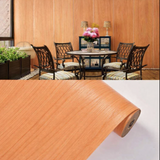 ANYHOUZ Vinyl Floor Tile 40×300cm – Apricot Wood Grain Waterproof Self‑Adhesive Flooring