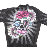 XINTOWN Womens Black Graphic T-Shirt XL Short Sleeve Round Neck Cycling Jersey