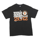 MAJESTIC Mens Black San Francisco Giants World Series Champions 2012 T-Shirt L