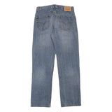 LEVI'S 505 Mens Jeans Blue Regular Straight Denim Medium W30 L30 Classic Fit Zip