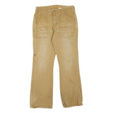 LEVI'S 515 Womens Jeans Beige Regular Straight Denim W30 L32 Workwear Pocket