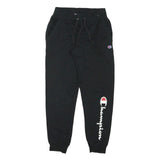 CHAMPION Mens Joggers Black Slim Tapered S W28 L28 Cotton Blend Casual Wear