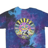 LIQUID BLUE Mens Blue & Purple Tie Dye T-Shirt XL Short Sleeve Crew Neck
