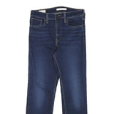 LEVI'S Womens Regular Blue Denim Medium Wash Jeans W26 L25 Classic Zip Closure