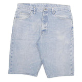 WRANGLER Mens Light Blue Denim Casual Shorts 2XL W36 Cotton Blend Summer