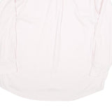 LACOSTE Mens Pink Plain Long Sleeve Shirt XL Classic Cotton Blend Button Down