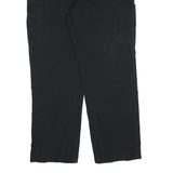 CARHARTT Mens Black Cotton Blend Relaxed Straight Trousers W40 L32 Workwear