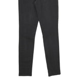 LEVI'S Womens Hi-Rise Skinny Slim Black Denim W25 L30 Stretch Cotton Blend Jeans