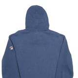 FILA Mens Blue & Light Blue Hoodie M Cotton Casual Comfortable
