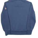 FILA Mens Blue & Light Blue Hoodie M Cotton Casual Comfortable