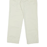 POLO RALPH LAUREN Mens Cotton Blend White Regular Straight Trousers W30 L27