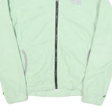 THE NORTH FACE Womens Mint Green Fleece Jacket S Polyester Blend Zip Casual