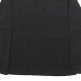 NIKE Mens Black Cotton Blend Crew Neck Sweatshirt L Casual Pullover Long Sleeve