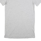 REEBOK Womens Grey Cotton Blend Day Dress Jersey Short Sleeve S Casual Summer