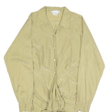 MAX MARA Womens Beige Silk Blend Shirt Long Sleeve Collared S Elegant Tie Hem