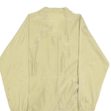 MAX MARA Womens Beige Silk Blend Shirt Long Sleeve Collared S Elegant Tie Hem