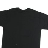 JERZEES Mens Black Benjamin Logan Raiders Soccer Champs Graphic T-Shirt L Crew