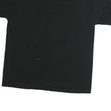 JERZEES Mens Black Benjamin Logan Raiders Soccer Champs Graphic T-Shirt L Crew