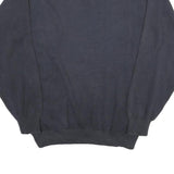 TOMMY HILFIGER Mens Navy Plain Cotton Crew Neck Basic Knit Jumper L Comfort