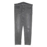 LEVI'S 512 Tapered Mens Jeans Grey Slim Tapered Denim W36 L32 Stylish Fit
