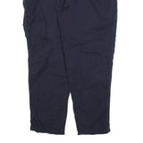 CARHARTT Mens Cotton Blend Navy Relaxed Straight Trousers W46 L32 Workwear