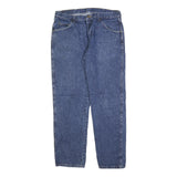 WRANGLER Mens Blue Jeans Regular Straight Denim Medium W36 L30 Casual Classic