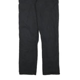 CARHARTT Mens Cotton Blend Black Regular Straight Trousers W31 L32 Workwear
