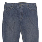 CARHARTT Mens Jeans Blue Regular Straight Denim Medium W42 L23 Workwear Zip