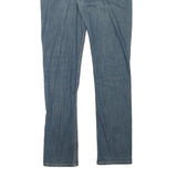 LEVI'S Mens Slim Blue Denim Classic Jeans W28 L30 Zip Cotton Blend
