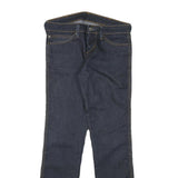 WRANGLER Womens Slim Fit Skinny Denim Dark Blue Cotton Blend Zip W28 L29 Jeans