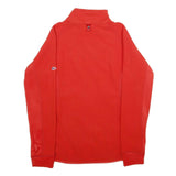 BERGHAUS Womens Red Jacket UK 14 Polyester Plain Zip Outdoor Activewear